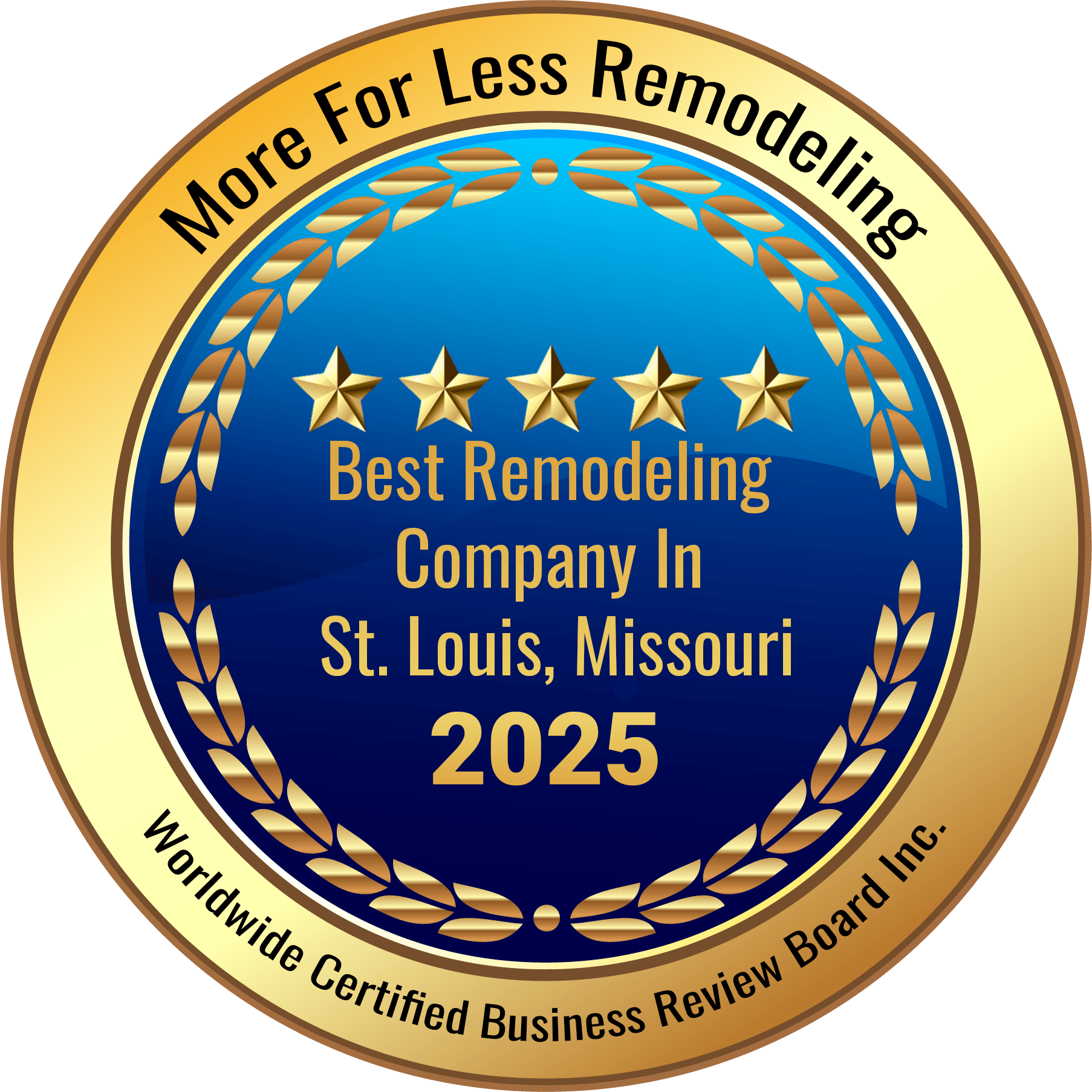 Awards - More for Less Remodeling - WCBRBI-BestRemodeling2025