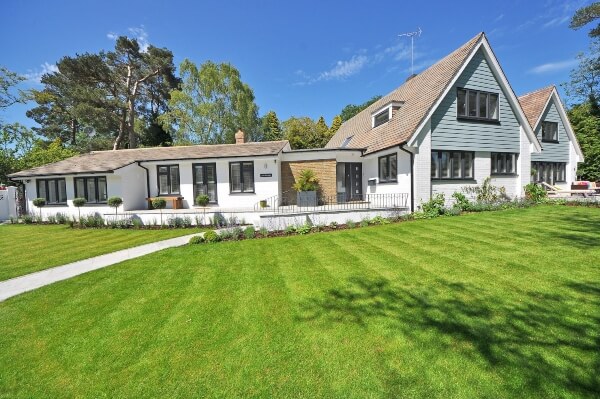 A home with many windows like this one would stay quite cold if the windows are not properly sealed and energy-efficient.