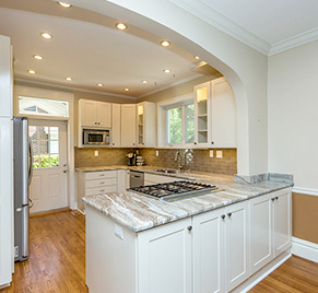 Photo of a beautiful kitchen